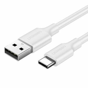 Cablu Date si Incarcare USB la USB Type-C UGREEN US287, 1.5 m, 3A, Alb imagine