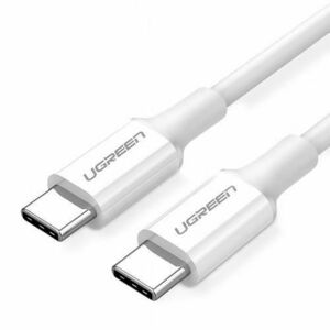 Cablu Date si Incarcare USB Type-C la USB Type-C UGREEN US264, 1.5 m, 60W, 3A, Alb imagine