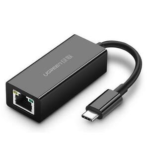 Adaptor Retea UGREEN US236, USB-C - RJ45, Negru imagine