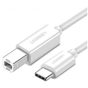 Cablu Imprimanta UGREEN US241, USB-C - USB-B, 1.5m, Alb imagine