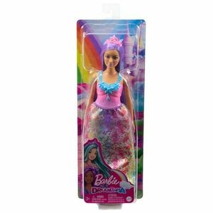 Papusa Barbie Dreamtopia - Printesa cu par mov imagine