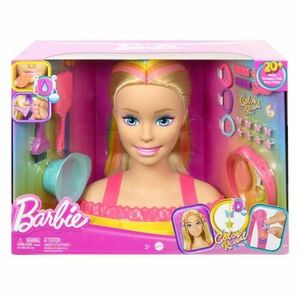 Bust papusa Barbie Color Reveal Deluxe beauty model imagine