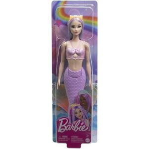 Papusa Barbie Dreamtopia - Sirena cu par mov si coada mov imagine