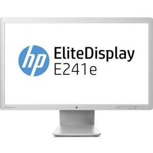 Monitor Refurbished HP EliteDisplay E241e, 24 Inch IPS LED, 1920 x 1200, VGA, DVI, Display Port, USB (Alb) imagine