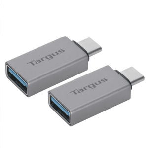 Adaptor Targus ACA979GL, USB-C la USB-A, 2 bucati (Gri) imagine