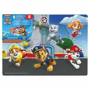 Puzzle din lemn Paw Patrol, cu sunete, 5 piese imagine