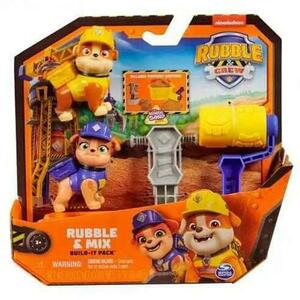 Set de joaca Paw Patrol Rubble Crew, Rubble si Mix imagine