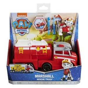 Set figurina cu vehicul Paw Patrol Big Truck Pups, Marshall imagine