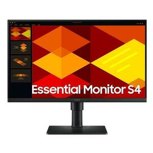 Monitor IPS LED Samsung 24inch LS24D400GAUXEN, Full HD (1920 x 1080), HDMI, DisplayPort, 100 Hz, 5 ms (Negru) imagine