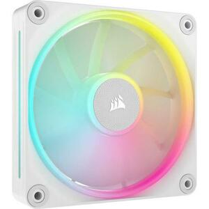 Ventilator CORSAIR iCUE LINK LX120, 120mm RGB (Alb) imagine