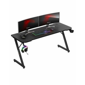 Brou gaming Huzaro Hero 4.8, Suport pentru casti si pahar, Mousepad XXL, Organizator cabluri, 160 cm (Negru) imagine