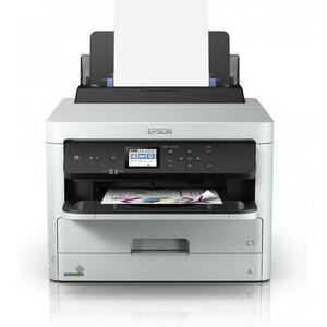 Imprimanta Inkjet Epson WorkForce Pro WF-M5299DW, A4, 1200x1200 dpi, Wi-Fi, 24 ppm, Gri/Negru imagine