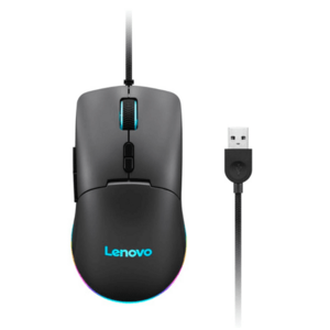 Mouse gaming Lenovo M210, Wired, USB, iluminate RGB (Negru) imagine