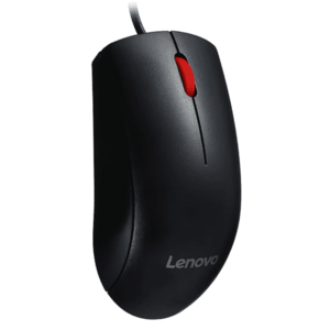 Mouse Lenovo 120, Wired, USB (Negru) imagine