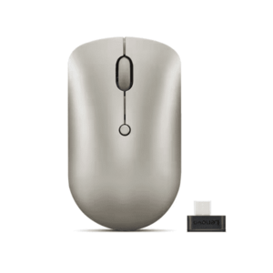 Mouse Lenovo 540, Wireless, USB-C (Crem) imagine