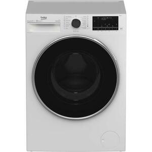 Masina de spalat rufe Beko B3WFU584110W, 8 kg, 1400 rpm, Clasa A, SteamTherapy, SteamCure, Recycled Tub, ProSmart Inverter Motor, Homewhiz through Bluetooth, AddXtra, Alb imagine