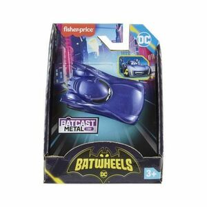 Masinuta metalica Fisher Price Batwheels Batmobile, 1: 55 imagine