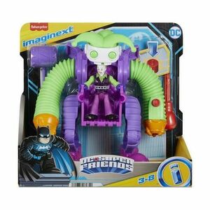 Set de joaca Fisher Price Imaginext DC Super Friends, Figurina Joker cu armura robot imagine