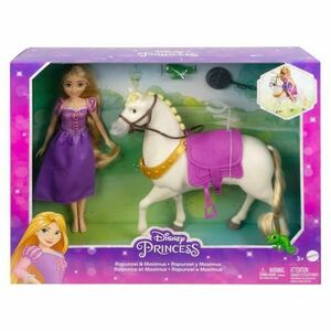 Set de joaca Disney Princess Rapunzel si calul Maximus imagine