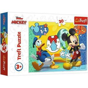 Puzzle Trefl Disney Mickey Mouse, 30 piese imagine