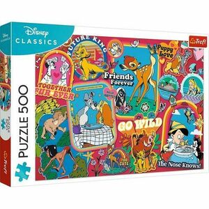 Puzzle Trefl Lumea Disney, 500 piese imagine