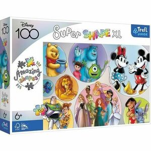 Puzzle Trefl Primo Super Shape XL Lumea Disney, 160 piese imagine