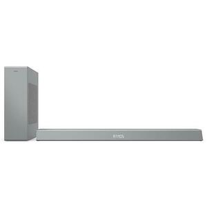 Soundbar Philips TAB8505/10, 2.1, 240 W, Bluetooth, WiFi, Subwoofer wireless (Argintiu) imagine