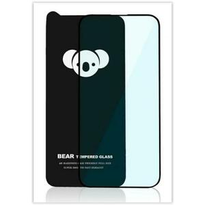 Folie de protectie Ecran Bear HD pentru Apple iPhone 16 Pro Max, Sticla Securizata, Full Glue, Neagra imagine