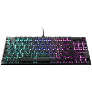 Tastatura Gaming Mecanica Turtle Beach Vulcan TKL AIMO, USB, Iluminare RGB, Layout US, Switch-uri TITAN (Negru) imagine