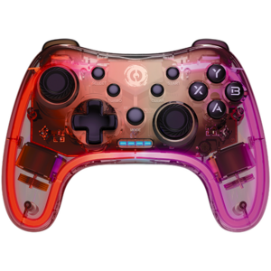 Gamepad Wireless Canyon Brighter GPW-04, PC/PS4/Xbox360/Android, Led RGB (Transparent) imagine