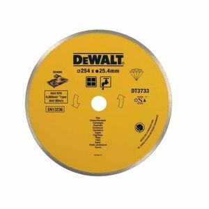 Disc diamantat continuu 250X25.4 mm DeWalt DT3733 imagine