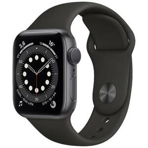 Apple Watch Series 6 2020, GPS, Aluminium 44mm N/A Space Gray Bun imagine