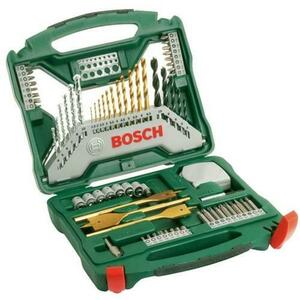 Set accesorii insurubare si burghie mixte BOSCH 2607019329, 70 buc. imagine