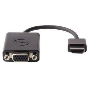 Adaptor Dell 470-ABZX, HDMI Male - VGA Female (Negru) imagine