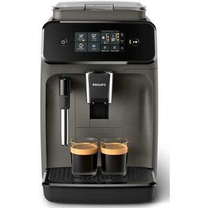 Espressor complet automat Philips EP1224/00, 15 bar, 1.8 L, 12 setari de macinare, Sistem clasic de spumare a laptelui, Afisaj tactil, Compatibil cu Filtru AquaClean, Gri casmir imagine