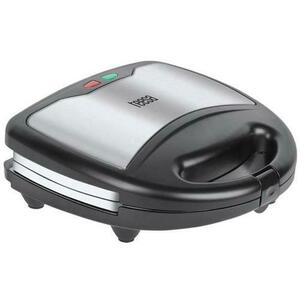 Sandwich maker Teesa Ceramic 3 in 1 TSA3221, 800 W, Grill / Waffle / Sandwich (Negru/Inox) imagine