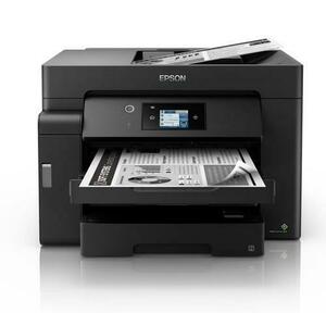 Multifunctional Inkjet Monocrom EPSON EcoTank M15140, 32ppm, Duplex, ADF, A3, USB, Retea, Wireless imagine