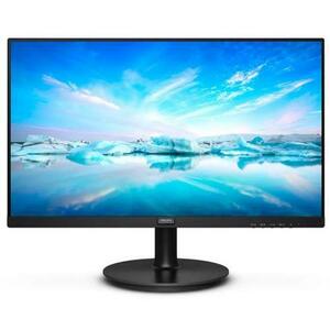 Monitor LCD VA LED Philips 23.8inch 241V8LA/00, Full HD (1920 x 1080), VGA, HDMI, Boxe, 75 Hz (Negru) imagine