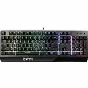 Tastatura Gaming MSI VIGOR GK30, iluminare RGB, USB (Negru) imagine