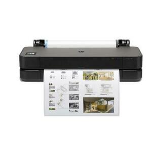 Plotter HP DesignJet T230 24inch, Color, Retea, Wi-Fi, USB, A1 (Negru) imagine