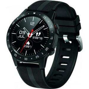 Smartwatch Maxcom FW37 Argon, GPS, bratara TPU, ecran IPS 1.30”, Bluetooth, IP67, Android / iOS (Negru) + 2 curele imagine