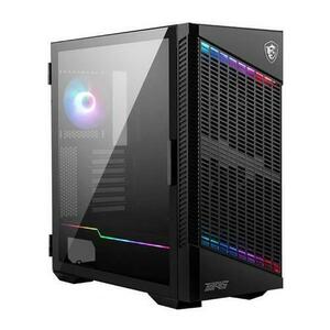 Carcasa MSI MPG VELOX 100P AIRFLOW, MidTower, Tempered Glass (Negru) imagine