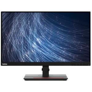 Monitor IPS LED Lenovo ThinkVision 23.8inch T24m-29, Full HD (1920 x 1080), HDMI, DisplayPort, Pivot, Boxe (Negru) imagine