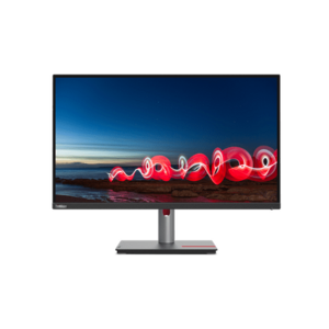 Monitor IPS LED Lenovo ThinkVision 27inch T27i-30, Full HD (1920 x 1080), VGA, HDMI, DisplayPort, Pivot (Negru/Argintiu) imagine