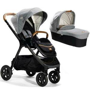 Carucior multifunctional Joie 2 in 1 Finiti Signature, 0-22 kg, Landou, 0-9 kg (Negru/Gri) imagine