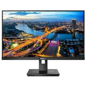 Monitor IPS LED Philips 23.8inch 242B1/00, Full HD (1920 x 1080), VGA< DVI, HDMI, DisplayPort, Pivot, Boxe, 75 Hz (Negru) imagine