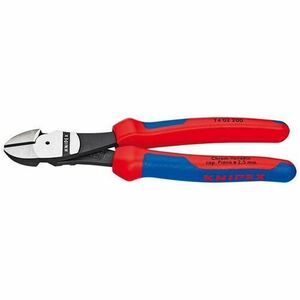 Cleste sfic de forta, manere multicomponent, KNIPEX, 200 mm imagine