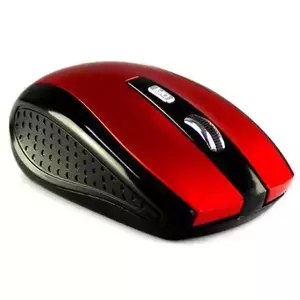 Mouse Wireless Optic Media-Tech RATON PRO , USB, 1200 dpi (Rosu) imagine