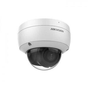 Camera de supraveghere Hikvision DS-2CD2143G2-IU2, 2.8mm 4MP, IR 30m, PoE (Alb/Negru) imagine