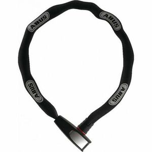 Lacat antifurt pentru biciclete, Abus Steel-O-Chain 6100T 6X1000 mm (Negru) imagine